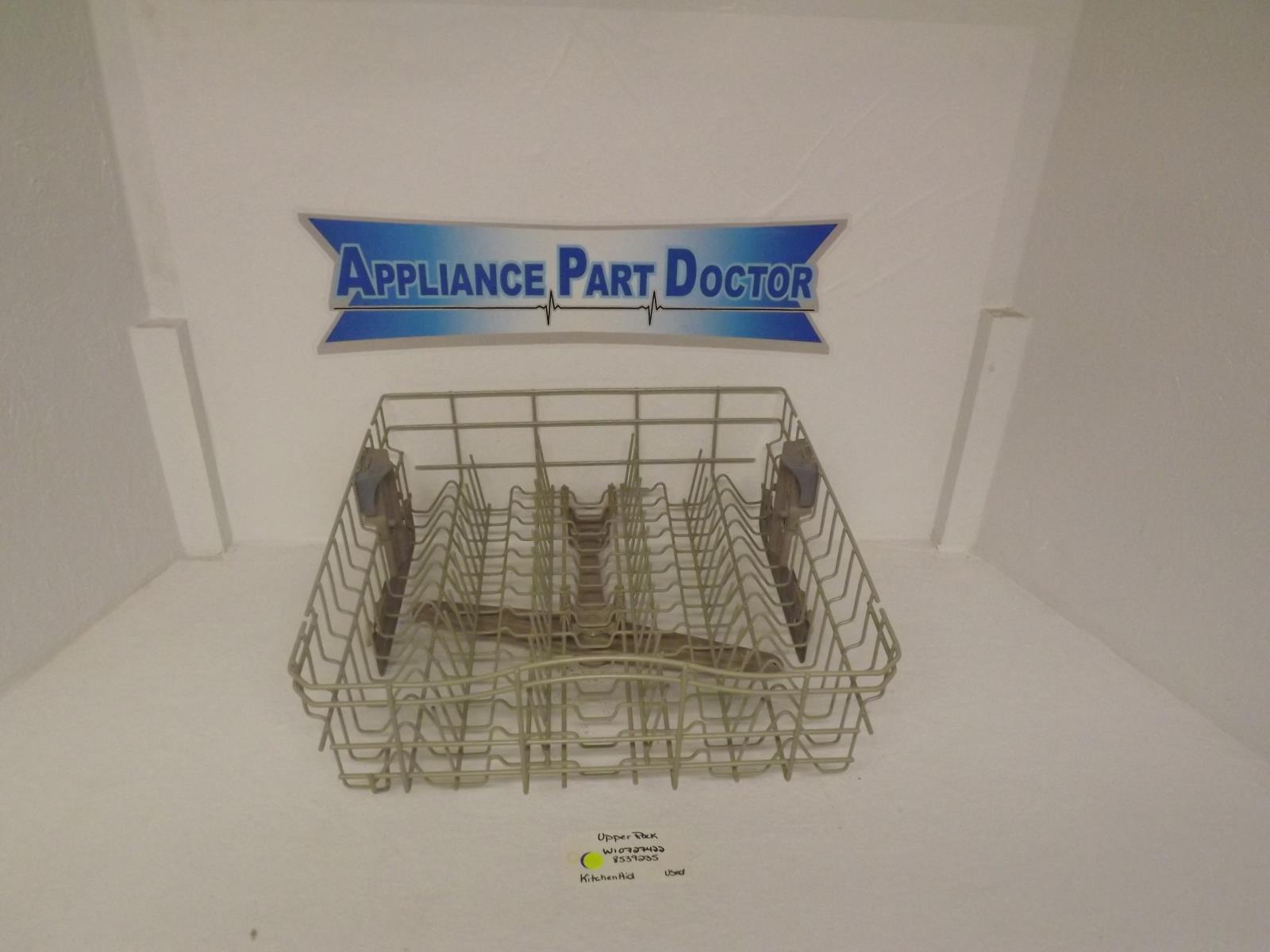 KitchenAid Dishwasher W10727422 8539235 Upper Rack Used KitchenAid Dishwasher W10727422 8539235 Upper Rack Used